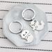 Cartoon Ghost Cat Dog Stainless Steel Keychain Cute Bag Pendant Halloween Gift_ipsvogv.com