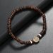 Hot Selling Coconut Shell Coffee Wooden Beaded Fashion Ethnic Style Niche Men's Bracelet_ipsvogv.com