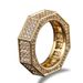 Men's Jewelry Hip Hop New Zircon Micro Inlaid Ring Domineering Men's Diamond Ring Hip Hop Accessories_ipsvogv.com