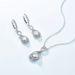 Moissanite Earrings For Women S925 Silver 8 Shaped Water Drop Earrings High End Personality Fashion_ipsvogv.com
