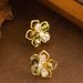 Sweet Japanese And Korean Fragrance, Exquisite Design, Diamond Studded Colorful Zirconium For Women, Fashionable,_ipsvogv.com