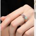 Ring for women S925 sterling silver simple fashion colored zircon light luxury ins niche design high end hand jewelry_ipsvogv.com