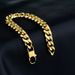 Trendy 10mm Cuban Titanium Steel Hot Selling Hip Hop Personality Versatile Fashion Men's Bracelet_ipsvogv.com