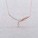 Twisted Love Romantic Knot Necklace Female Element Crystal Clavicle Necklace Female_ipsvogv.com