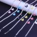 popular butterfly necklace simple chain rhinestone fashion clavicle chain necklace all-Match Jewelry necklace_ipsvogv.com