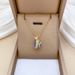 【 】 Colorful To Heart Light Luxury Charm Gorgeous Full Diamond Necklace Women's Versatile Clavicle Titanium Steel Chain_ipsvogv.com