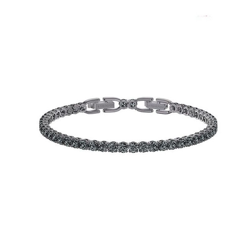 Tennis Single Dia Brilliant Crystal Element Bracelet Female_ipsvogv.com