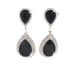 Unisex Exaggerated Bridal Wedding Earrings Popular Ladies Diamond Long Earrings Silver Tassel Earrings_ipsvogv.com