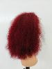 Afro Kinky Curly 13x4 Lace Closure Wig Human Hair Brown Colored 20in Wig Curly Human Hair Wigs_ipsvogv.com