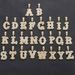 Hip hop necklace letter pendant full of diamonds with thorny rock sugar cloud pattern letters personality fashion English letters hip hop accessories_ipsvogv.com