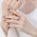 Live Streaming Hot Selling Color Treasure Combination Luxury Open Women's Zirconia Ring_ipsvogv.com