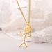 New Jewelry Personalized Stickman Pendant Necklace Ornament_ipsvogv.com