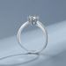 Mosang Stone Starlight Queen 1 Carat Silver Wedding Ring, Ladies Can Deposit Gold, Live Broadcast Internet Celebrity_ipsvogv.com