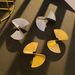 ins Style Exaggerated Irregular Earrings Women's Personality Temperament Fan-shaped Sequin Earrings Fashion Earring_ipsvogv.com