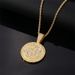 Hip Hop Number 69 Round Accessory 6ix9ine Rapper Hiphop Pendant Necklace_ipsvogv.com