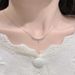 Fireworks Castle Lace Necklace For Women, Niche Design, High-end Feel, Gentle Fairy-like Sweet Girl Tassel Choker Chain_ipsvogv.com