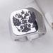 Jewelry Now Available In Batches Titanium Steel Domineering Retro Solid Full Diamond Polished Stainless Steel Ring Can Be Engraved Men_ipsvogv.com