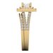 Sanjie Geometric Light Classic Instagram Women's Luxury Fashion Full Diamond Princess Square Proposal Ring_ipsvogv.com