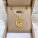【 】 Watching The Moon From Afar, Love, Light Luxury, Gorgeous Charm, Full Diamond Necklace, Women's Versatile Clavicle_ipsvogv.com