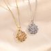 Titanium Steel Collarbone Chain, Colored Zircon Eye Pendant, Devil Necklace Accessory_ipsvogv.com