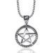 Men's Jewelry Five Pointed Star Titanium Steel Necklace Stainless Steel Pendant Does Not Fade Jewelry Hip Hop Niche Retro Trend_ipsvogv.com