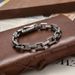 wz1166 High-End Rattan Grass Pattern For Men, Unique Simple Jewelry, Korean Style Hip-Hop Niche Design Bracelet_ipsvogv.com