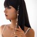 accessories Beach Conch Gravel Tassel Hair Accessories Shell Irregular Natural Stone Long Chain Hair Accessories_ipsvogv.com