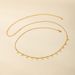 Women's Jewelry Simple And Versatile Fashion Minimalist Tassel Jewelry Metal Chain Love Pendant Women's Waist Chain Navel Ornament_ipsvogv.com