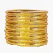 Bangle 9pcs/set Glitter Jelly Bangles Bracelets Set For Women Filled Silicone Girls_ipsvogv.com