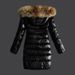 Women's Clothing Large size raccoon fur collar hood raccoon fur long cotton jacket Warm and thick cotton clothes _ipsvogv.com