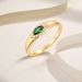 Silver ring for women niche high end luxury S925 sterling silver plated K gold diamond ring devil eye accessories jewelry_ipsvogv.com