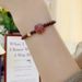 Natural Garnet For Women, Strawberry Crystal, Lion Awakening, Cat Claw, Best Friend's Handstring, New Chinese Beaded_ipsvogv.com