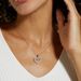Heart Shaped Rainbow Zircon Pendant Female S925 Silver Full Of Colored Gems Love Necklace Light Luxury All Match_ipsvogv.com