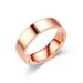 Light Luxury And Minimalist 6mm Plain Titanium Steel For Women's Fashionable Men's Ring Accessories_ipsvogv.com
