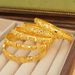 Luxurious And Elegant Geometric Flower Design Women's Copper Plated Bracelet Bridal Wedding Party Birthday Gift_ipsvogv.com