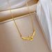 Full Body 【 Titanium Steel 】 Wings Baby's Personality Is Extremely Simple. Real Gold Necklace In The Furnace For Women's 【 】 Simple._ipsvogv.com