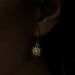 Unisex Fashionable Niche INS Retro Style Medieval Face Sun Pendant Earrings_ipsvogv.com