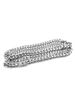 Titanium Steel Encrypted Round Polished Thick High-end Men's Cuban Bracelet Hip-hop Trend Dragon Head Buckle Chain_ipsvogv.com