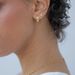 Women's Jewelry Diamond Pattern Hoop Earrings Light Luxury High End Design Sense Fashion Temperament Versatile Earrings Ear Jewelry_ipsvogv.com