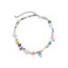 Sweet And Minimalist Jewelry, Small Daisy, Rice Bead, Collarbone Necklace, Holiday Style Pearl Letter Necklace_ipsvogv.com
