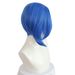 Inside Out Sadness Youyou nside Out Simulation Human Scalp Royal Blue Short Hair Cos Wig_ipsvogv.com