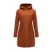 Women's Clothing Women's autumn and winter fleece cotton coat women's detachable fur collar warm party overcome_ipsvogv.com