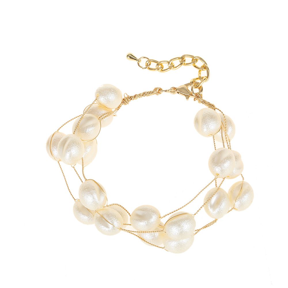 French Elegant Jewelry, High-end Feel, Shell Neckla, Light Luxury Bead String, Colored Pearl Vacation_ipsvogv.com