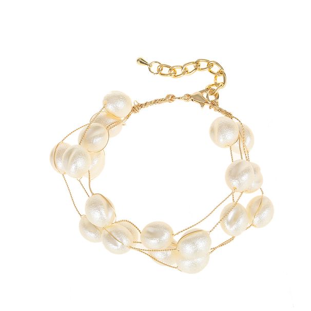 French Elegant Jewelry, High-end Feel, Shell Neckla, Light Luxury Bead String, Colored Pearl Vacation_ipsvogv.com
