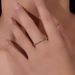 Women's Jewelry S925 Sterling Silver Colored Zircon Micro Inlaid Diamond Ins Ring Fashion Temperament Hand Jewelry_ipsvogv.com