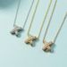 Full Diamond Three-dimensional Cross Letter Collarbone Necklace For Women's Fashion X Versatile Niche Design Style,_ipsvogv.com