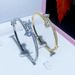 Jewelry & Accessories Hip Hop New Square Heart Shaped Zircon Bracelet Fashion High End Temperament Female Bracelet Light Luxury Versatile Jewelry_ipsvogv.com