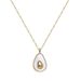 2023 New Titanium Steel Color Preservation Temperament Light Luxury Instagram Style Exquisite Shell Avocado Necklace_ipsvogv.com