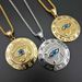 Ancient Egyptian Eye of Horus Titanium Steel/Stainless Steel Pendant The Eye of Horus Eagle Head Eye Necklace_ipsvogv.com