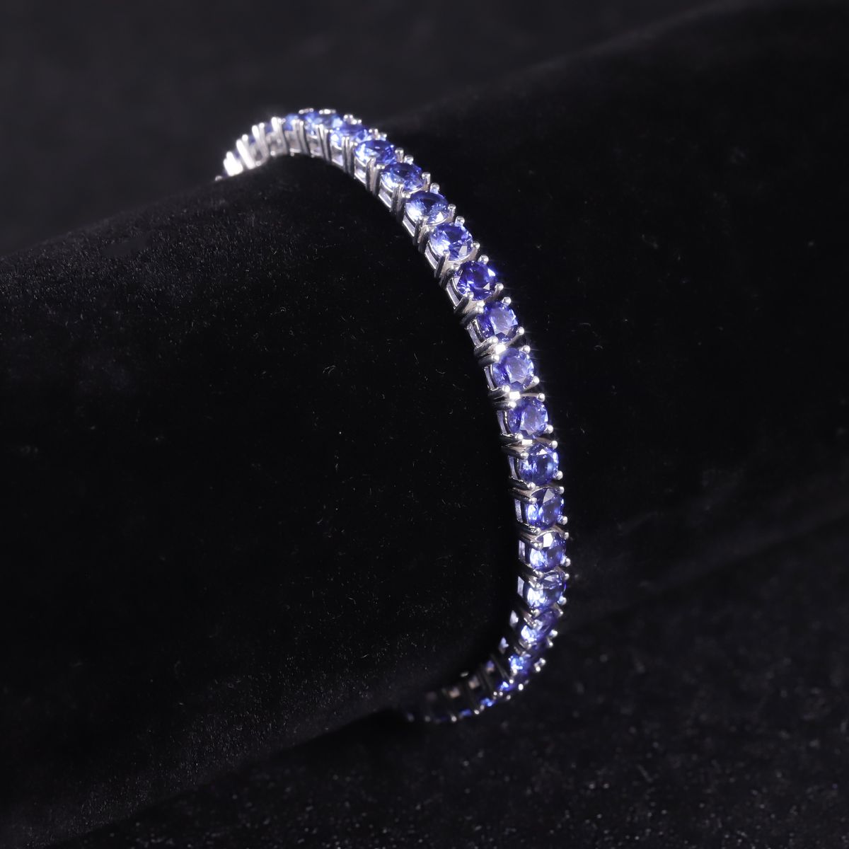 High Quality Cultured Gemstone Bracelet Female 3/4mm Tennis Chain Cross Border S925 Sterling Silver Inlaid Gemstone Bracelet Luxury_ipsvogv.com